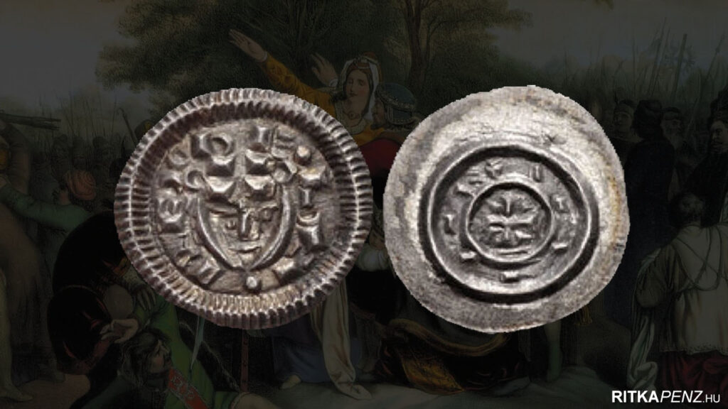 II Bela kiraly penze denar ezust