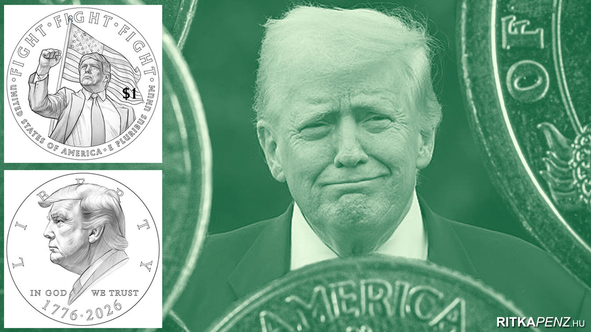 donald trump usa sajat erme kiadasa