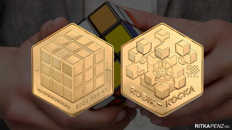A Rubik-kocka 50 éves – új emlékérme is született