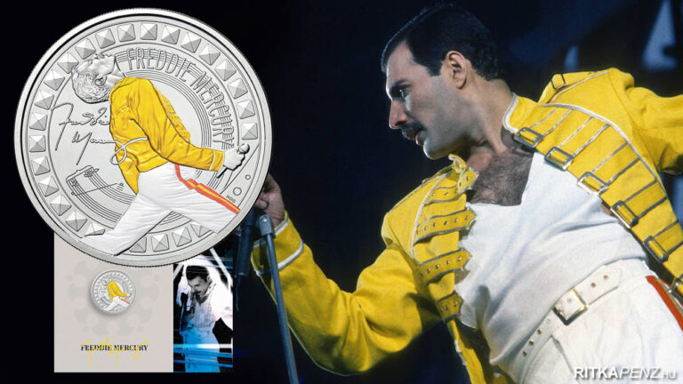 Freddie Mercury emlékérme jelent meg – lenyűgöző tisztelgés a Live Aid 40. évfordulóján