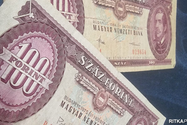 régi 100 forint Kossuth bankjegy ritkaság, mennyit ér?