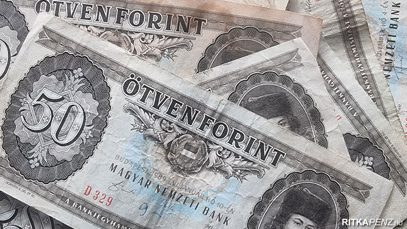 Mennyit ér a régi 50 forintos bankjegy ritkaság?
