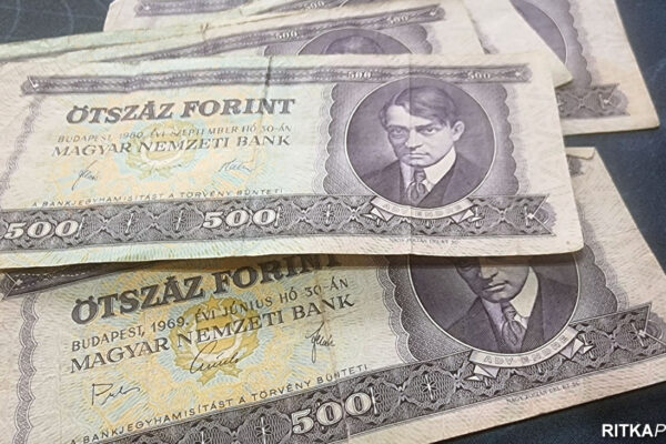 500 forintos ady endre bankjegy, ritkaság mennyit ér?