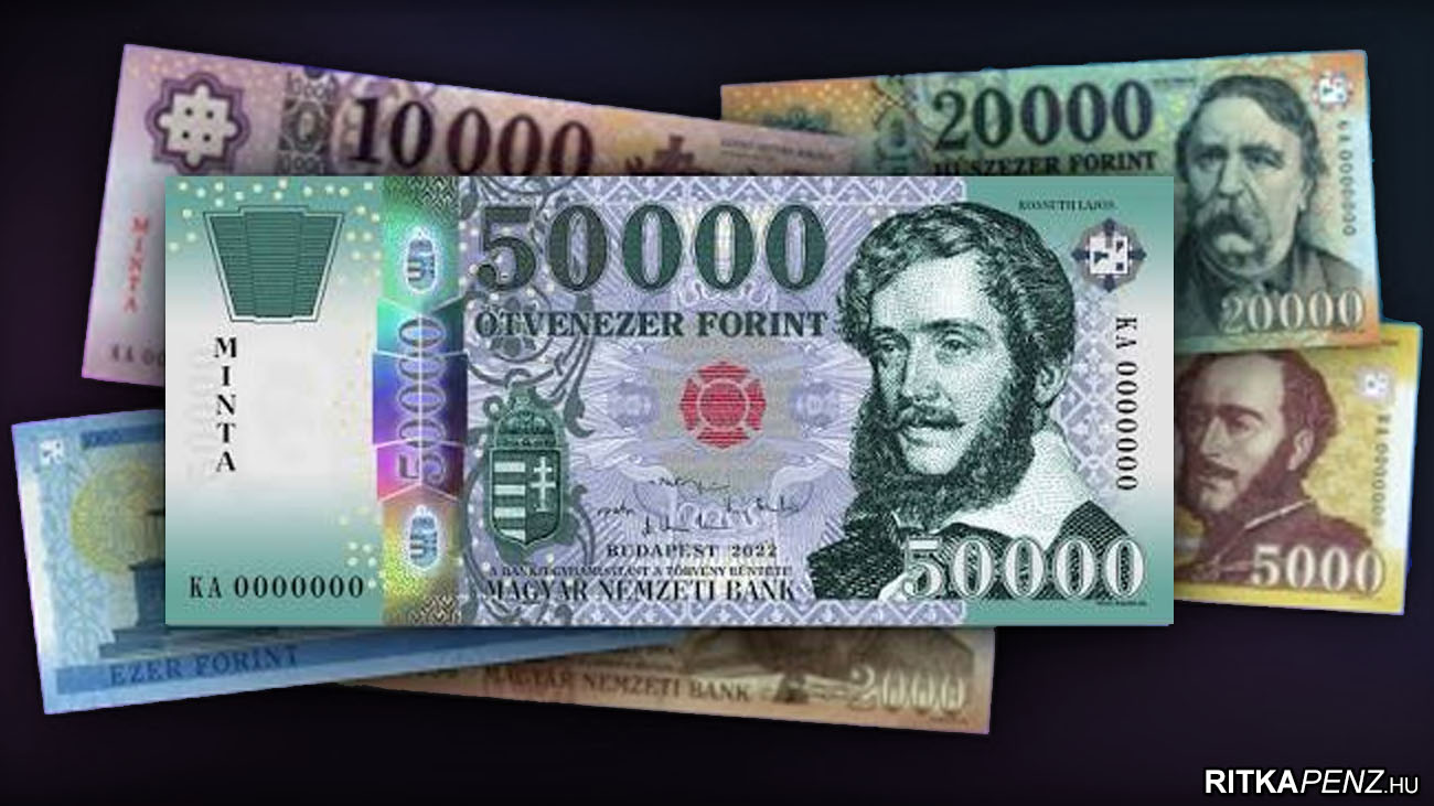 50000 forint bevezetese 5 forint kivezetese mi hazank parlament