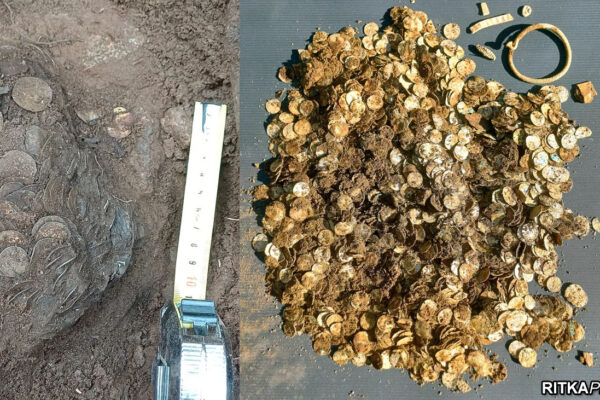 finnorszag ritka ezust ermek fold alol viking kor